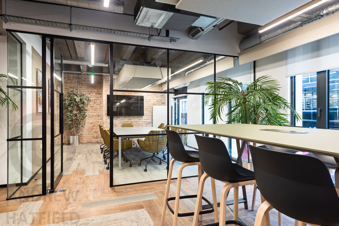 meeting room, alie st. London - interior photography